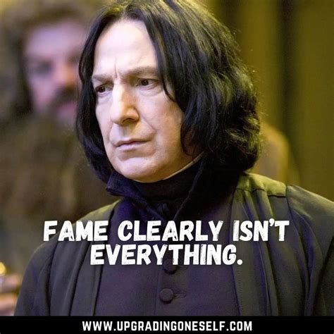 Snape quotes (1) - Upgrading Oneself