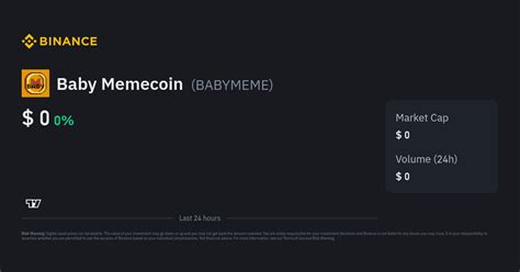 Baby Memecoin Price | BABYMEME Price Index, Live Chart and USD ...