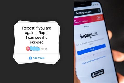 'Repost if': New Instagram Stories trend vs rape seen as 'performative activism'