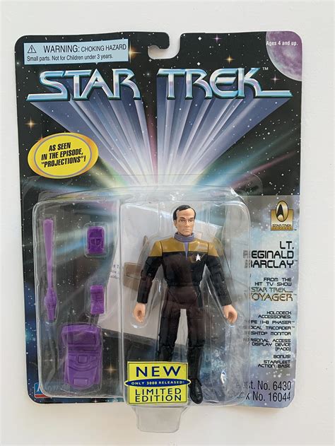 Sold Price: Star Trek Voyager Lt. Reginald Barclay action figure - September 4, 0121 9:00 AM PDT