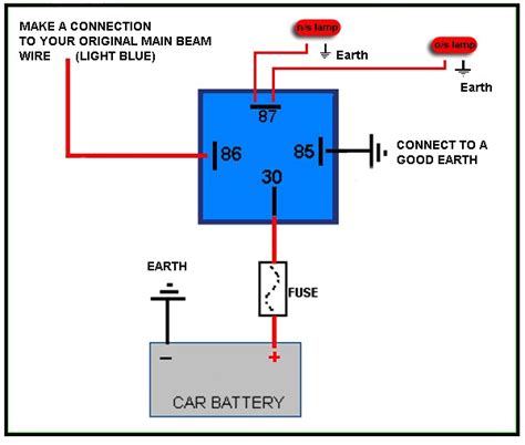 How To Wire A 5 Pin Relay