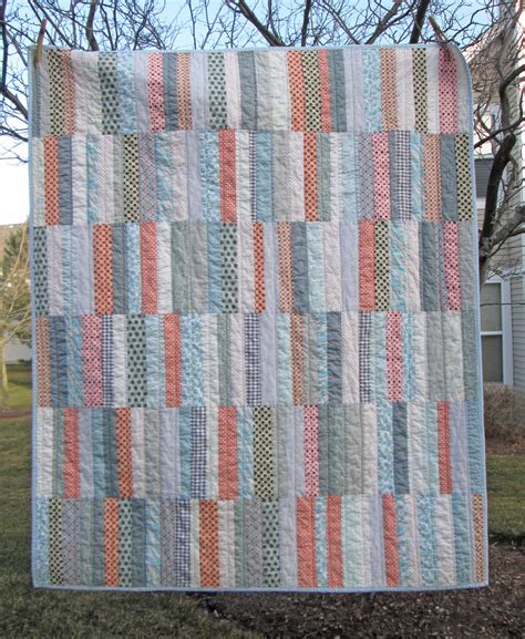 strip quilt {finished}