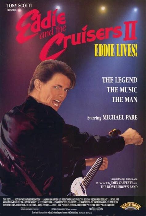 Eddie and the Cruisers 2: Eddie Lives! 27x40 Movie Poster (1989) | Eddie and the cruisers, Movie ...