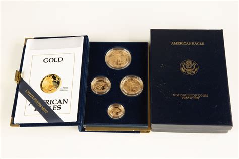 US American Eagle Gold Bullion Coins Proof Set | Cottone Auctions