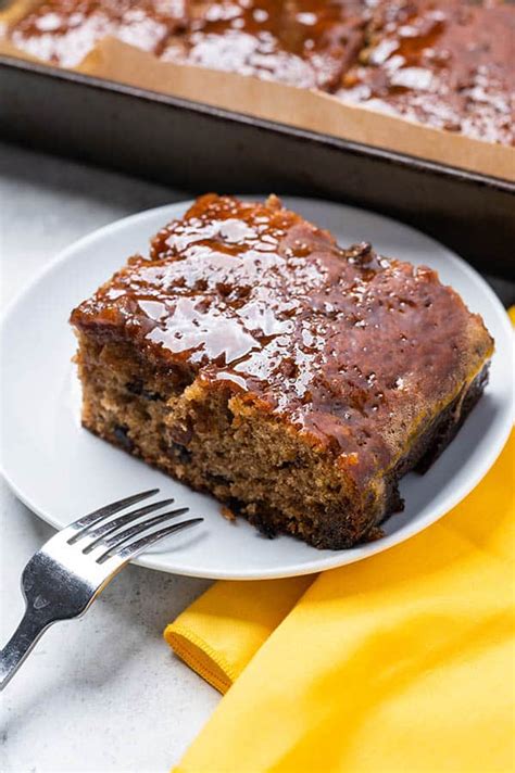 A Simple Recipe for Vintage Prune Cake with Glaze - California Grown