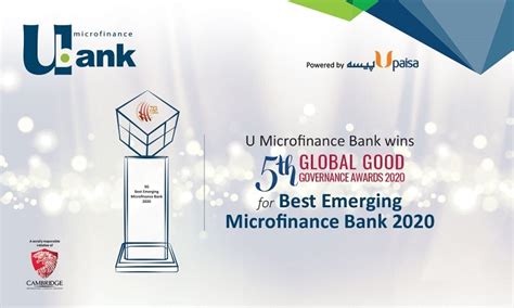 U Microfinance Bank Limited Wins Global Good Governance Award 2020