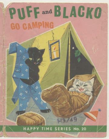 happy_time_series_20_puff_and_blacko_go_camping : Goldon Pleasure Books ...