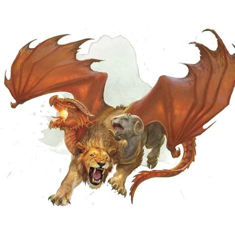 Chimera - D&D 5e Online Wiki - Dungeon e Draghi