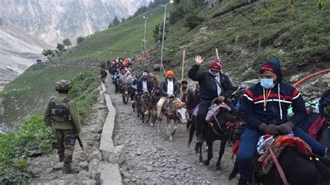 Srinagar: Shri Amarnath Shrine Board releases a list of permitted and ...