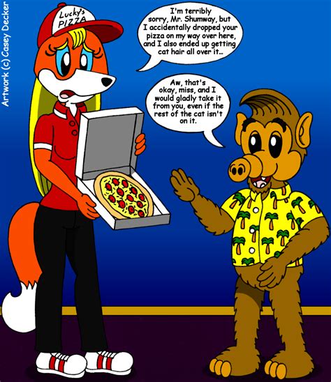 Goldie's Pizza Delivery To ALF by CaseyDecker on DeviantArt