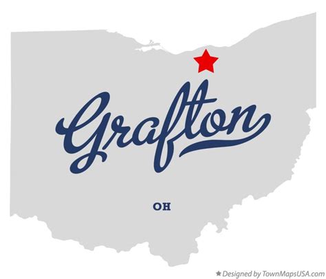 Map Of Grafton OH Ohio | Maps Of Ohio