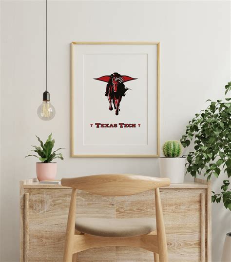 Texas Tech Red Raiders Digital Prints Red Raiders Sport Team | Etsy