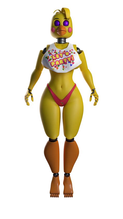 Toy Chica (Blender 3D Model) by JoSilver