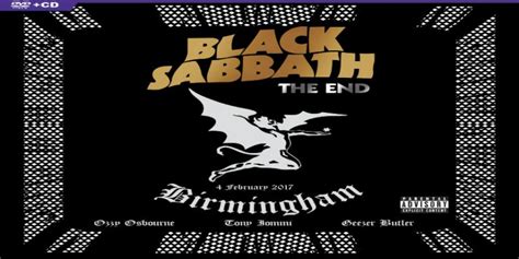 BLACK SABBATH “The End” DVD – 17 November 2017BLACK SABBATH "The End ...