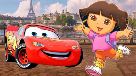 Dora The Explorer Car - Carinewbi