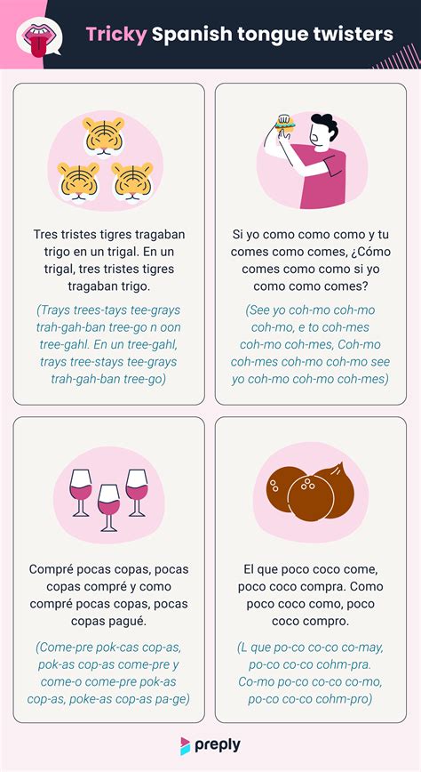 30 Spanish Tongue Twisters to Practice Pronunciation