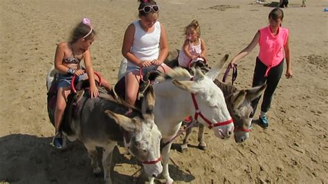 Donkey Riding at Dymchurch - YouTube