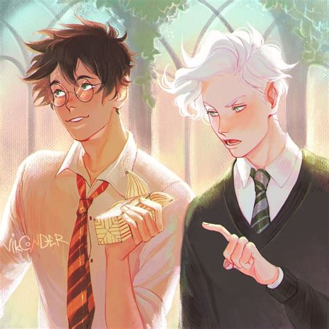 Drarry | Harry potter comics, Drarry, Harry potter anime