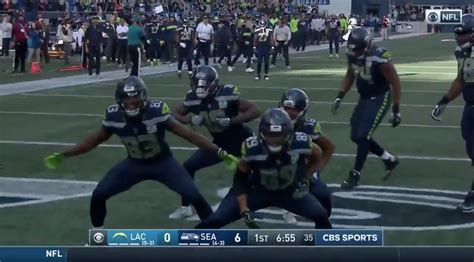 Seahawks' touchdown celebration is the year's best