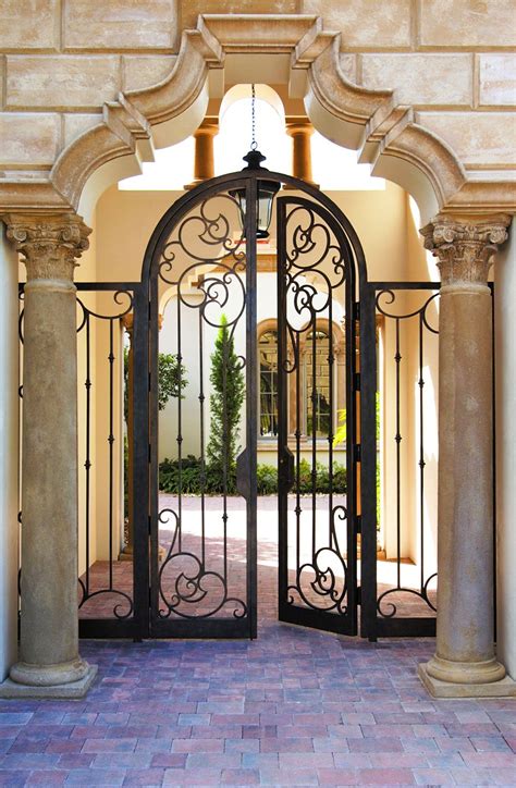 Handtrail: 58-4 - Wrought Iron Doors, Windows, Gates, & Railings from Cantera Doors | Wrought ...