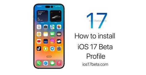 iOS 17 Beta Profile Download - iOS 14 Beta Download