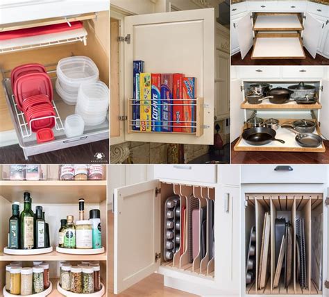 Kitchen Cabinet Organization Hacks