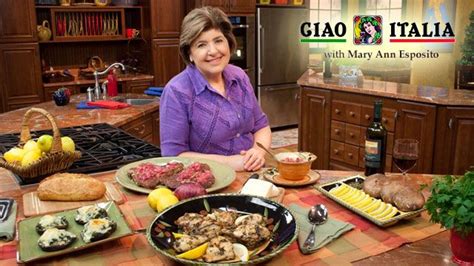 Ciao Italia with Mary Ann Esposito takes viewers to Italy and teaches ...