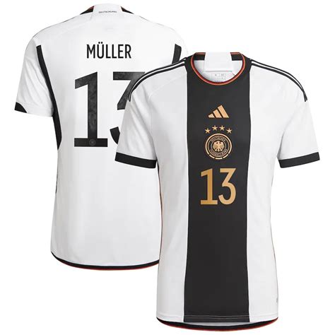 Adidas Germany Thomas Muller Home Jersey 22/23 (White/Black) | ubicaciondepersonas.cdmx.gob.mx