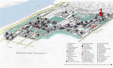 Georgetown University Campus Map Pdf