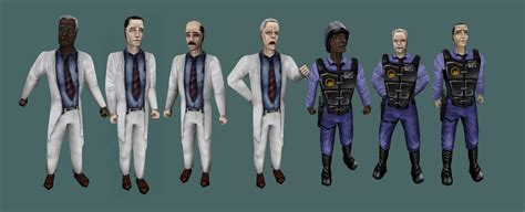 Variety of Scientists and Security Guards (FOR MODERS) addon - Half ...