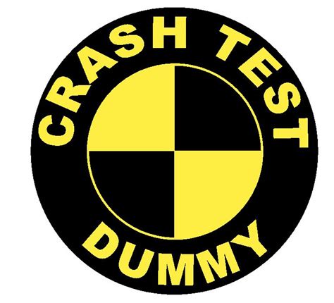 Crash Test Dummy Sticker Decal R4638 Crash Test Dummies – Winter Park ...