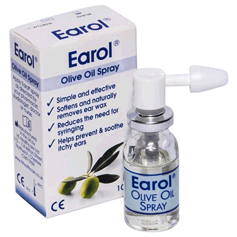 Earol Olive Oil Spray. 10ml – Hand Held Audio