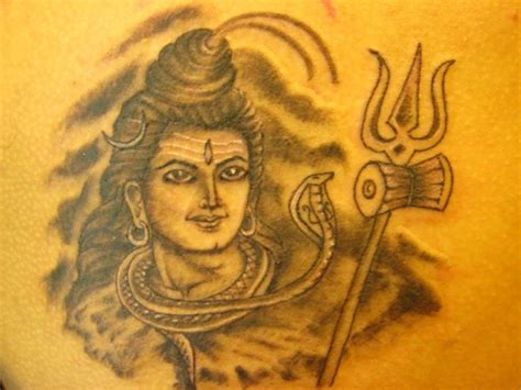 Black And Grey Lord Shiva With Trishul Tattoo Design | Tattoos with meaning, Tattoos, Trishul ...
