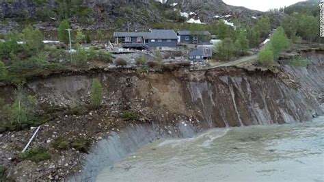 Houses swept away in powerful landslide in Norway - MyJoyOnline.com