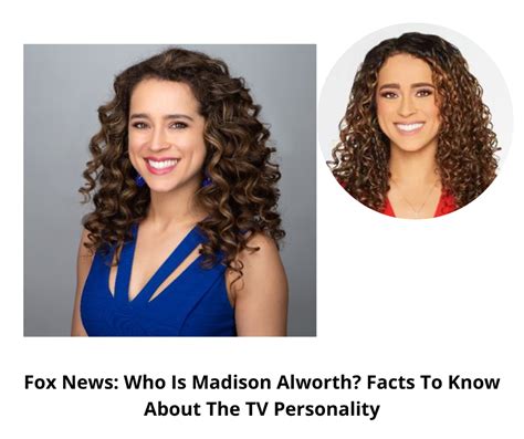 Fox News: Who Is Madison Alworth? Facts To Know About The TV Personality - Celeb And Crime Gists