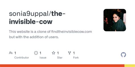 GitHub - sonia9uppal/the-invisible-cow: This website is a clone of findtheinvisiblecow.com but ...