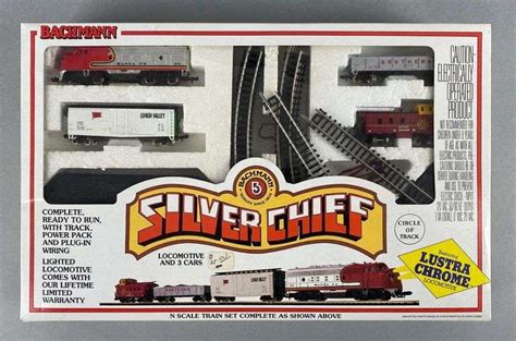 Bachmann Silver Chief N Scale Train Set - Matthew Bullock Auctioneers