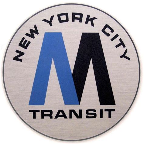 Vintage MTA Logo Sticker | New york subway, Logo sticker, City transit