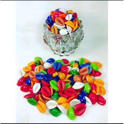 Jual Biji congklak kuwuk plastik warna warni 100gr | Shopee Indonesia