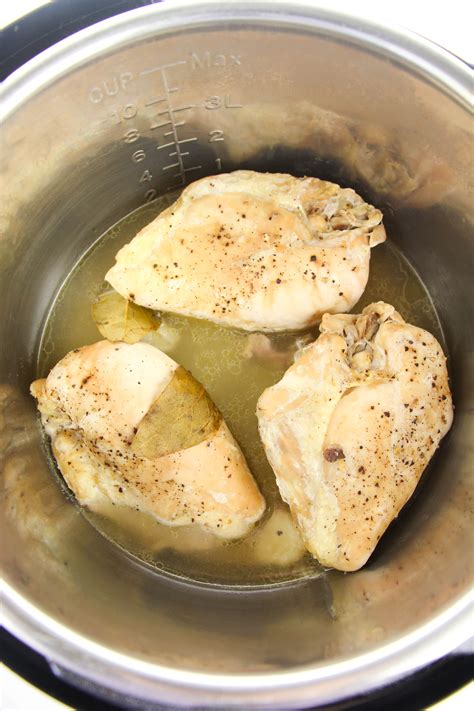 The Best Instant Pot Poached Chicken - The Instant Pot Table