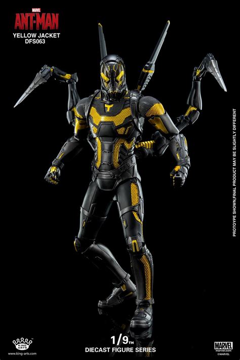 toyhaven: Check out King Arts 1/9th scale YellowJacket 22cm tall Die ...