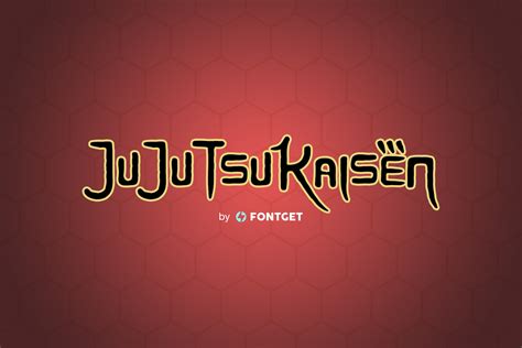 Jujutsu Kaisen Font Style