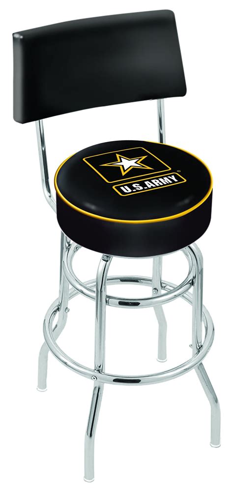 United States Army Logo Double Ring Bar Stool Premium Bar - Etsy