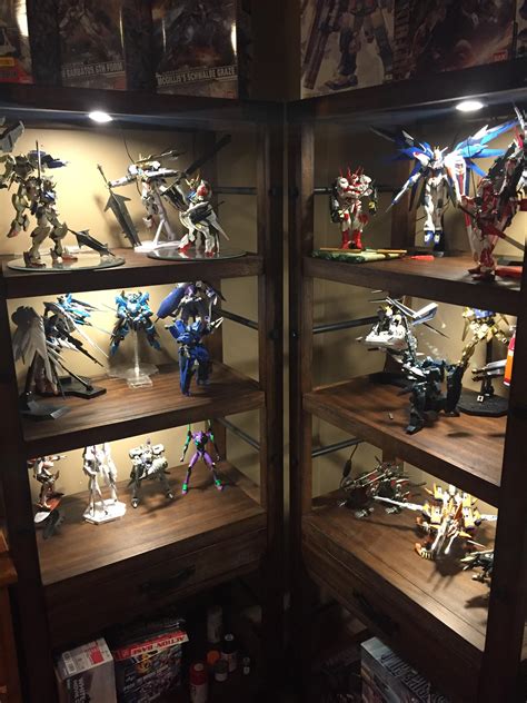 My gundam/mecha collection has grown but I'm no where near finished ...