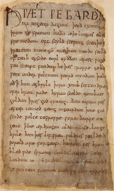 What is hwæt? - Medievalists.net