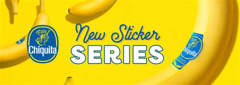 Chiquita Launches New Limited-Edition Sticker Series for Bananas ...