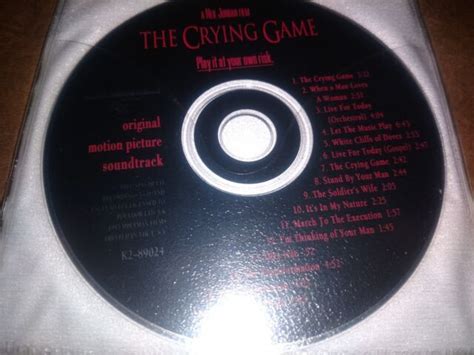 'The Crying Game' Soundtrack CD w/ Booklet & Slim Case | eBay