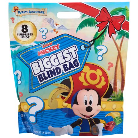 Disney Junior Mickey Mouse Pirate Adventure Biggest Blind Bag, Officially Licensed Kids Toys for ...