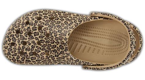 Crocs Classic Leopard Print Womens Clog | eBay