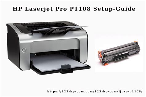 HP Laserjet Pro P1108 Setup-Guide | Driver Download | Troubleshoot